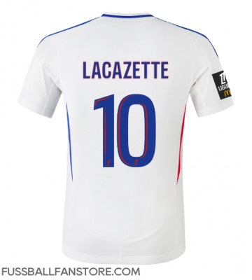 Olympique Lyonnais Alexandre Lacazette #10 Replik Heimtrikot 2024-25 Kurzarm